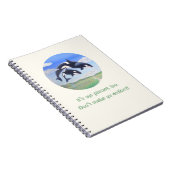 Orca Spirits "It's my planet, too!" Spiral Notitieboek (Rechterzijde)