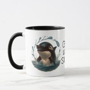 Orca Splash in Shades – Walvis & Dolfijn Dag ELGIS Mok