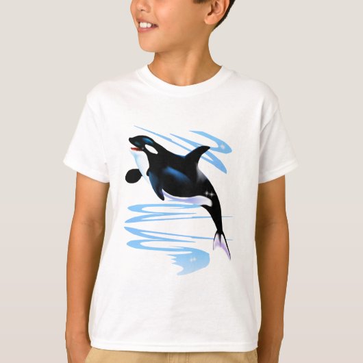Orca Splash Shirten T-shirt (Voorkant)