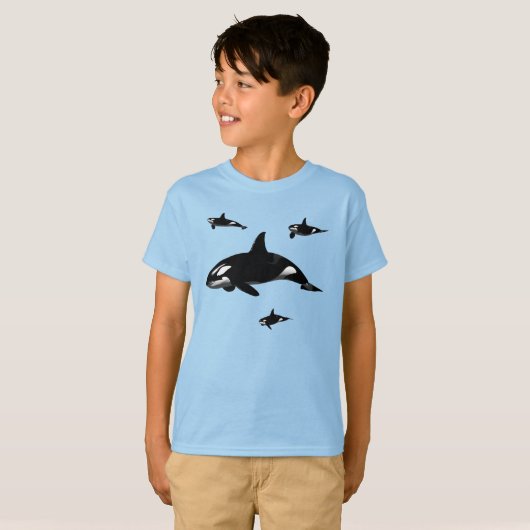 Orca T-shirt (Voorkant volledig)