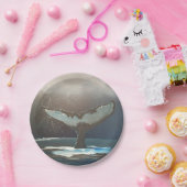 Orca Tail Papieren Bordje (Feest)