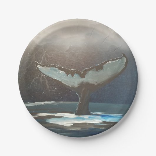 Orca Tail Papieren Bordje (Voorkant)
