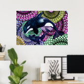 Orca Tribe Poster (Thuiskantoor)
