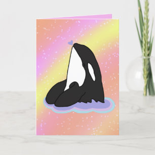 Orca Valentijnsdag Bedankkaart