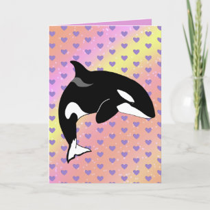Orca Valentijnsdag Bedankkaart