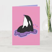 Orca Valentijnsdag Kaart (Voorkant)
