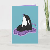 Orca Valentijnsdag Kaart (Voorkant)