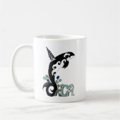 Orca Vrijheid Kunst Koffiemok (Links)