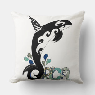 Orca Vrijheid Kunst Kussen