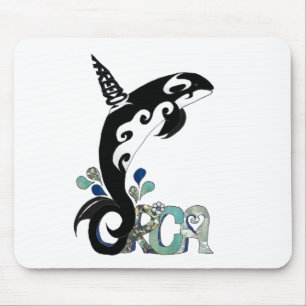 Orca Vrijheid Kunst Muismat