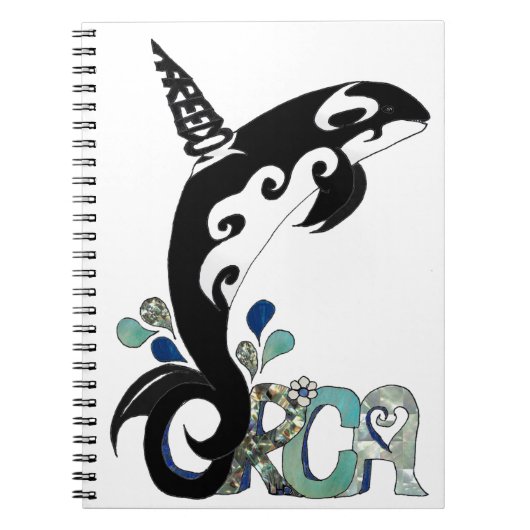 Orca Vrijheid Kunst Notitieboek (Voorkant)