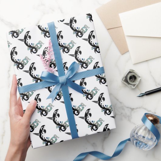 Orca Vrijheid Kunst Reis Inpakpapier (Geschenken)