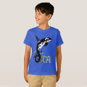 Orca Vrijheid Kunst T-shirt (Voorkant volledig)