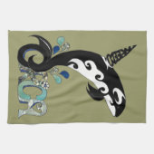 Orca Vrijheid Kunst Theedoek (Horizontaal)