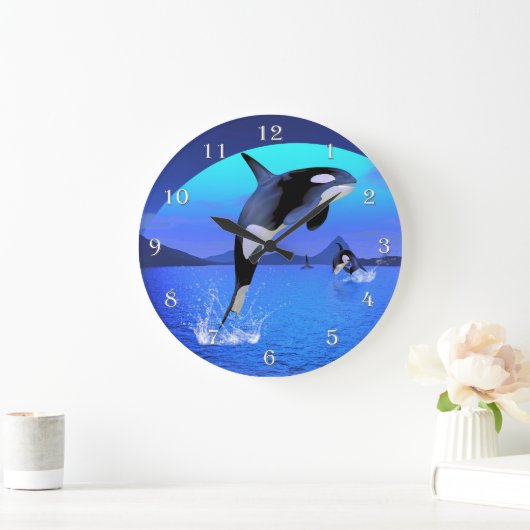 Orca Wall Clock Grote Klok (Huis)