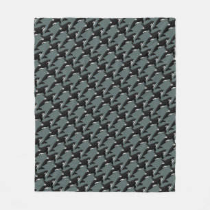 Orca Walvis Dekbedoek Moordwalvis Vlies Dekens