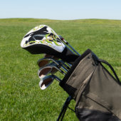 Orca walvis in Kelp Forest inkt art Golfheadcover (Insitu)