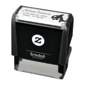 Orca Whale Adres Zelfinktende Stempel (Product)