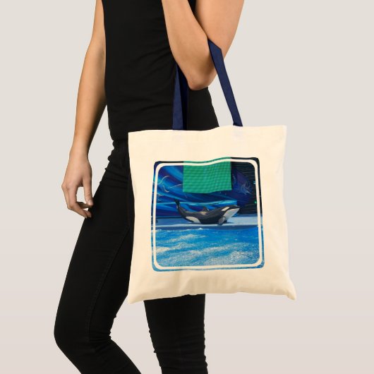 Orca Whale, afgesneden Tote Bag (Voorkant (product))