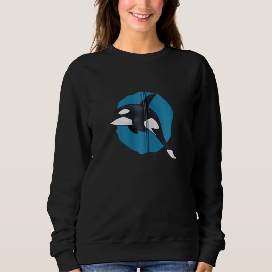 Orca Whale Aquatic Animals Environmentalist Whales Trui (Voorkant)