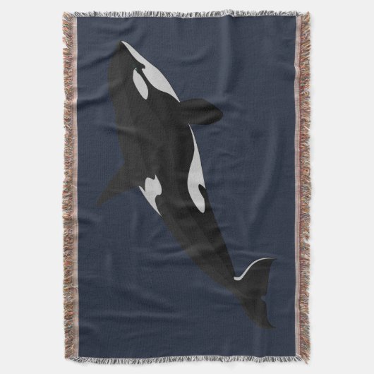 Orca Whale Blanket Killer Whale Art Thlinders Deken (Voorkant Verticaal)