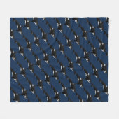 Orca Whale Blanket Killer Whale Fleece Blankets (Voorkant (Horizontaal))