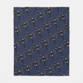 Orca Whale Blanket Killer Whale Fleece Blankets Deken (Voorkant)