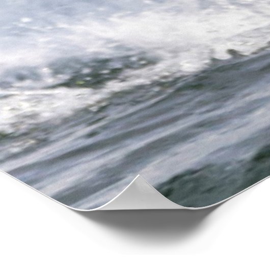 Orca whale breaching poster (Hoek)