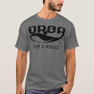Orca Whale Dolphin Retro Ocean Graphic Zee T-shirt