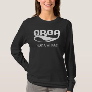 Orca Whale Dolphin Retro Ocean Graphic Zee T-shirt