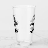 Orca Whale Glass Killer Whales Glasses personalise Glas (Rechts)