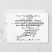 Orca Whale Invitalized Whale Invitalized Whale RSV Kaart (Achterkant)
