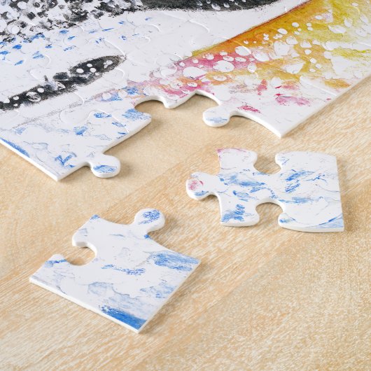 Orca Whale Legpuzzel (Zijkant)
