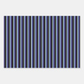 Orca Whale met Bubbles Paarse blauwe achtergrond Inpakpapier Vel (Voorkant 2)