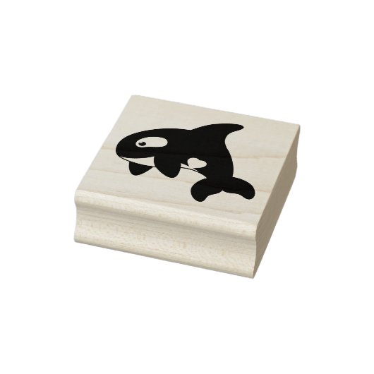Orca Whale Rubberstempel (Stempel)