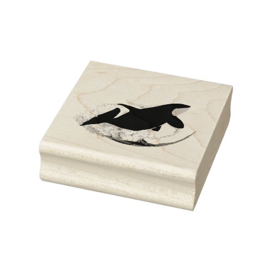 Orca Whale Rubberstempel (Stempel)