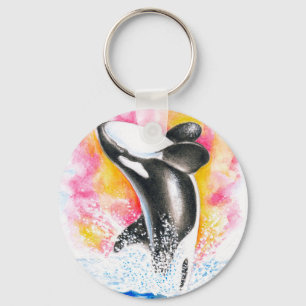 Orca Whale Sleutelhanger