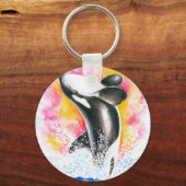 Orca Whale Sleutelhanger (Voorkant)