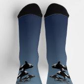 Orca Whale Socks Whale Art Socks - Customize Sokken (Top)