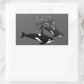 Orca Whale Stickers Killer Whale Art Stickers (Tas)