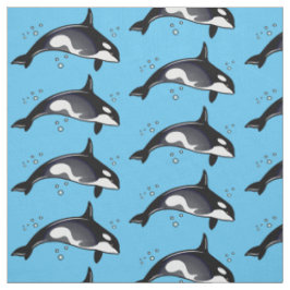 Orca Whale Stof