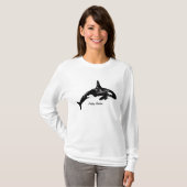 Orca Whale T-shirt (Voorkant volledig)