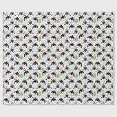 Orca Whale Wrapping Paper in White Cadeaupapier (Vlak)
