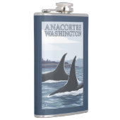 Orca Whales #1 - Anacortes, Washington Heupfles (Rechts)