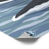 Orca Whales #1 - Anacortes, Washington Poster (Hoek)