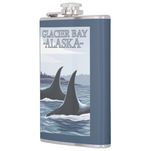 Orca Whales #1 - Glacier Bay, Alaska Heupfles (Links)