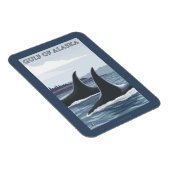 Orca Whales #1 - Gulf of Alaska Magneet (Rechterzijde)