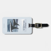 Orca Whales #1 - Juneau, Alaska Bagagelabel (Voorkant horizontaal)