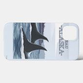 Orca Whales #1 - Juneau, Alaska Case-Mate iPhone Case (Achterkant (horizontaal))