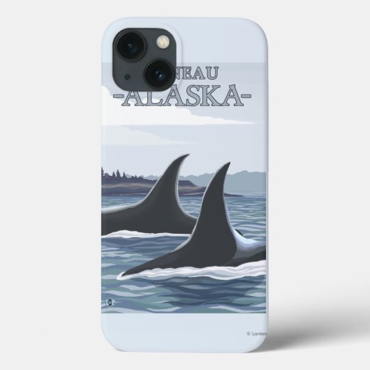 Orca Whales #1 - Juneau, Alaska Case-Mate iPhone Case (Achterkant)